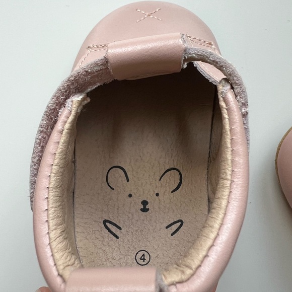 Leather baby shoes size 4 - Picture 4 of 4
